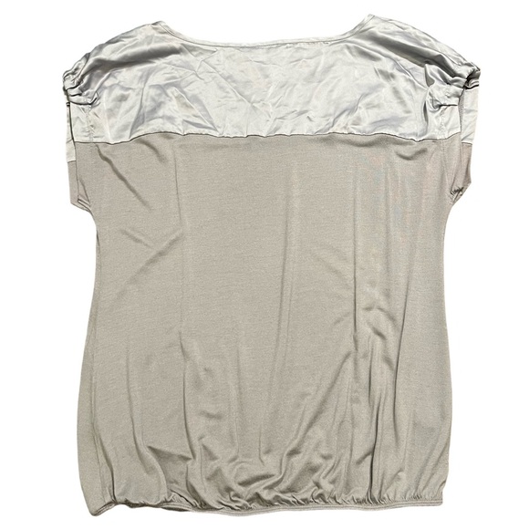 🩶 LOFT Maternity Top | Size Small | Gray | Soft | Dressy + Casual - Picture 2 of 8